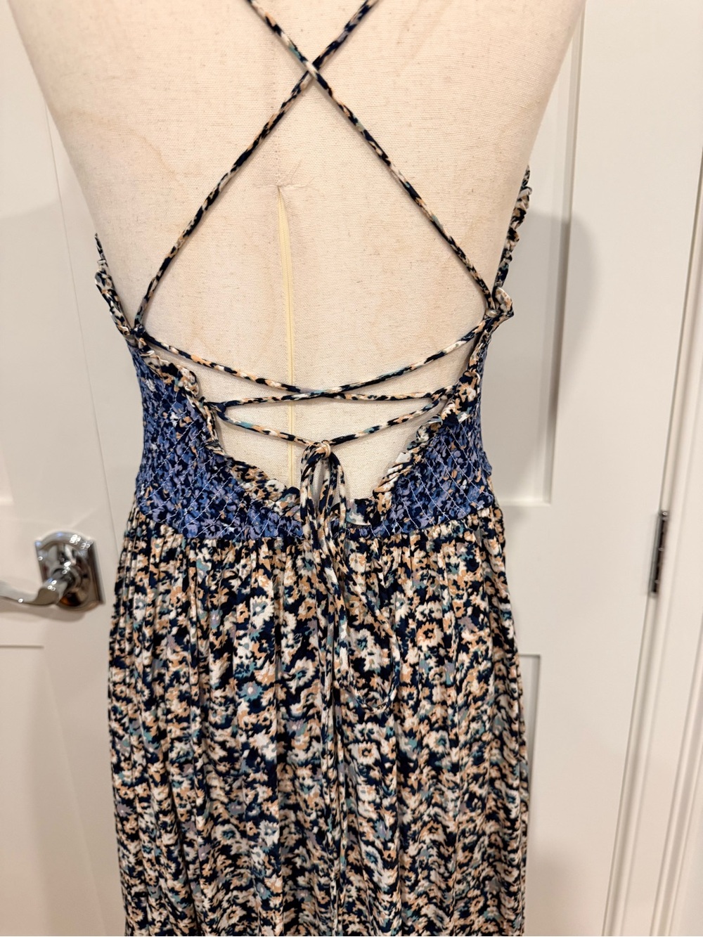 Free People Blue Floral Maxi Dress - Picture 11 of 15